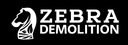 Zebra Demolition logo